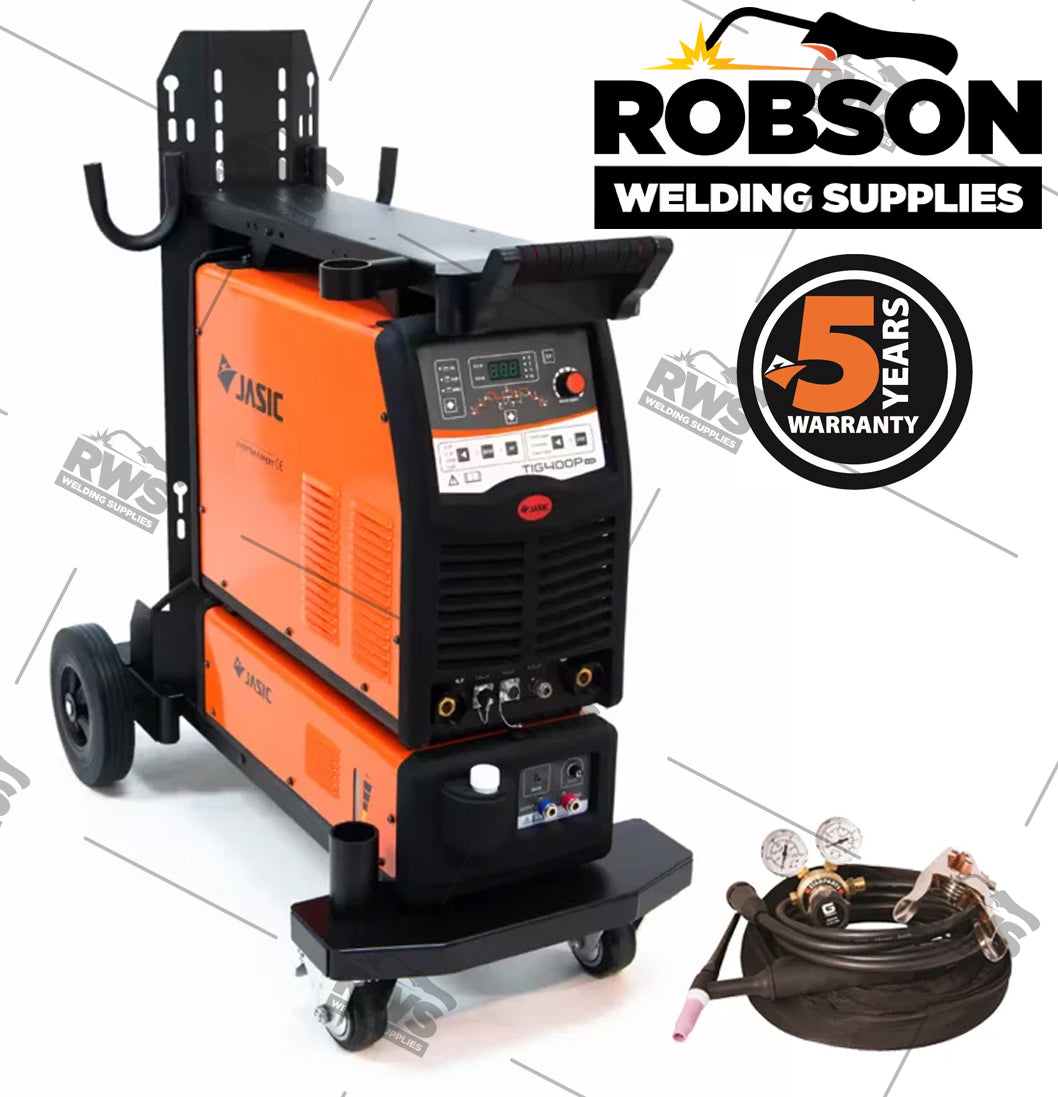 Jasic TIG 400P DC Inverter Water Cooled Welder Package
